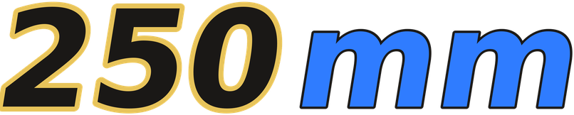 250mm logo